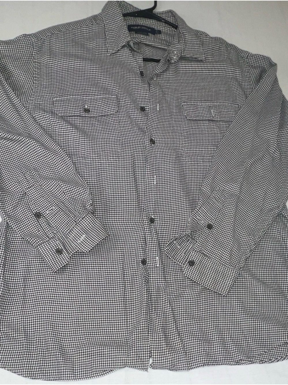 Vintage Polo by Ralph Lauren Houndstooth Button-Down‎ Shirt
